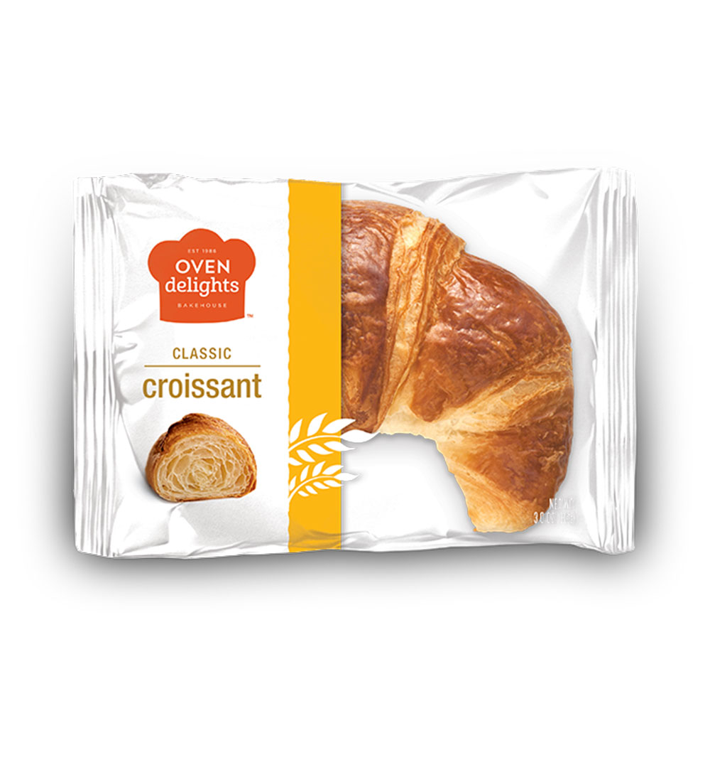 Oven Delights Classic Croissant 3oz 12ct Empire Snack Distributors