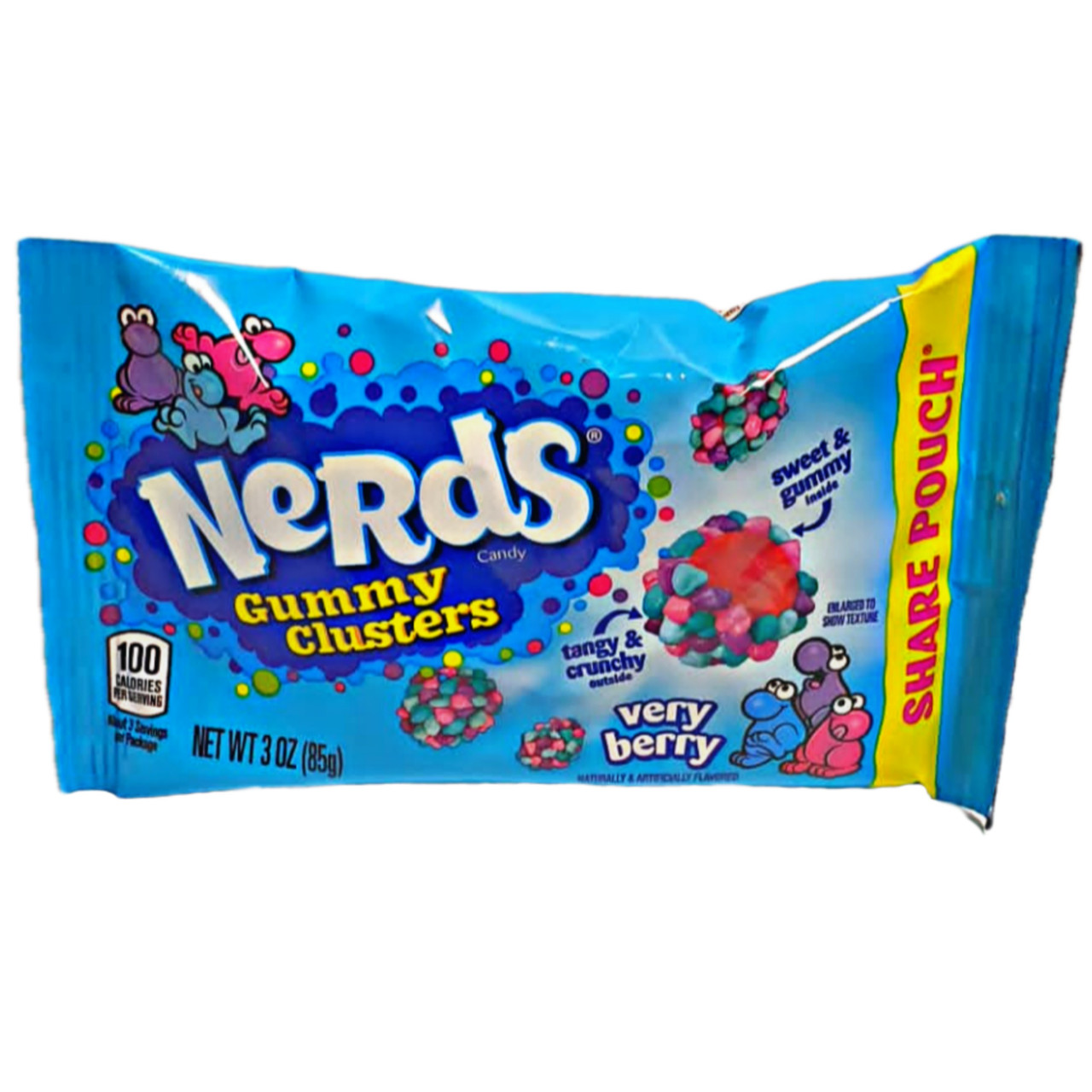 Nerds Gummy Clusters Very Berry Share Size 12ct – Empire Snack Distributors