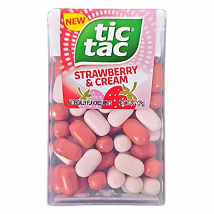 Tic Tac Strawberry & Cream 12ct – Empire Snack Distributors